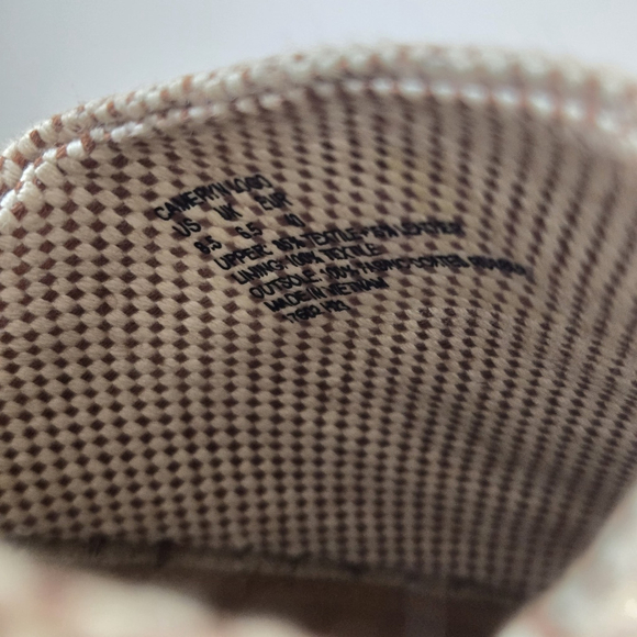 Lauren Ralph Lauren Cameryn Canvas & Leather Espadrilles Flats Logo 8.5 NIB - Picture 8 of 11